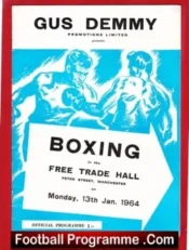 Boxing – Harry Scott v Emile Saerens 1964 – Manchester