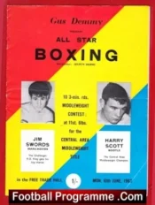 Boxing – Harry Scott v Jim Swords 1963 – Manchester