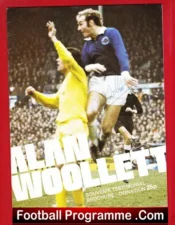 Alan Woollett Testimonial Benefit Leicester City 1977 – Signed