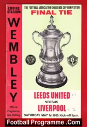 Leeds United v Liverpool 1965 – FA Cup Final Wembley