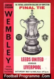 Leeds United v Liverpool 1965 – FA Cup Final Wembley