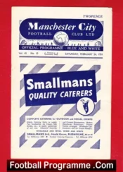 Manchester City v Doncaster Rovers 1951