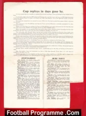 Stowmarket v Bury 1952 – Senior Cup Final REPLAY