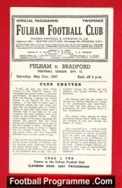 Fulham v Bradford Park Avenue 1947