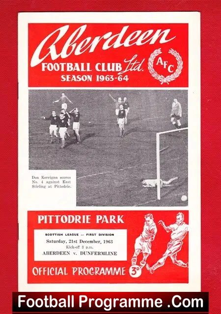 Aberdeen v Dunfermline Athletic 1963 - Image 2