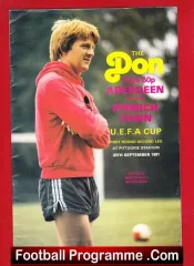 Aberdeen v Ipswich Town 1981 – UEFA Cup Scotland