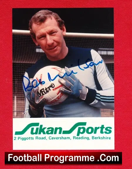 Arsenal Bob Wilson Autographed Signed Picture Postcard - Image 2