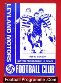 Leyland Motors v Congleton Town 1986