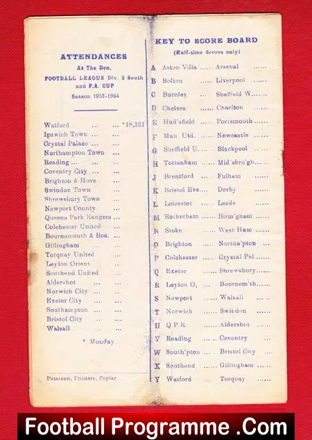 Millwall v Ipswich Town 1953 - Image 4