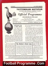 Tottenham Hotspur v Arsenal 1952