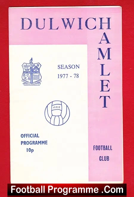 Dulwich Hamlet v Leatherhead 1978 - London Senior Cup Final - Image 2