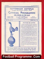 Tottenham Hotspur v Millwall 1948