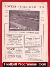 Doncaster Rovers v Sheffield United 1951
