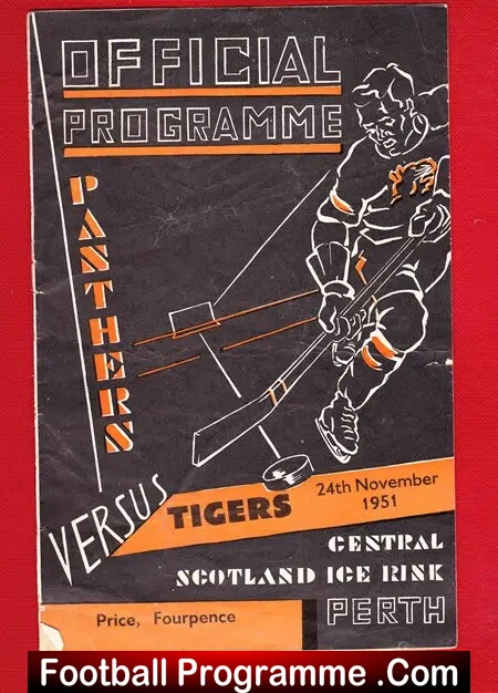 Perth Panthers Ice Hockey v Dundee Tigers 1951 - Scotland - Image 2