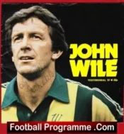 John Wile Testimonial Benefit Match WBA West Bromwich Signed