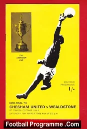 Chesham United v Wealdstone 1968 – FA Amateur Cup Semi Final