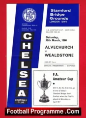 Alvechurch v Wealdstone 1966 – Amateur Cup Semi Final