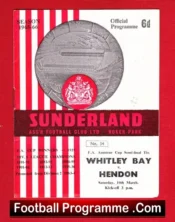 Whitley Bay v Hendon 1966 – Amateur Cup Semi Final
