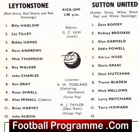 Finchley v Hendon 1965 - Amateur Cup Semi Final - Image 3
