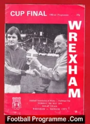 Wrexham v Bangor City 1978 – Wales Cup Final