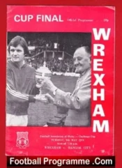 Wrexham v Bangor City 1978 – Wales Cup Final
