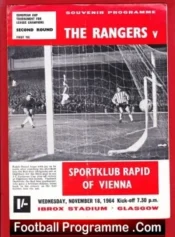 Glasgow Rangers v Rapid Vienna 1964 – European Cup