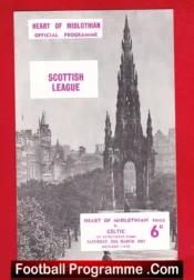 Heart Of Midlothian v Glasgow Celtic 1967 – During Glory Season