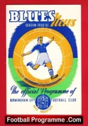 Birmingham City v Manchester United 1951