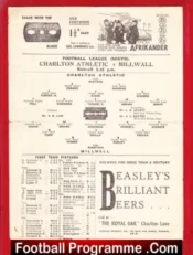Charlton Athletic v Millwall 1946