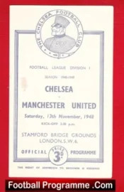Chelsea v Manchester United 1948 – to clear