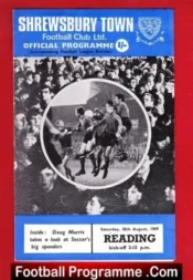 Shrewsbury Town v Reading 1969