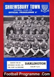 Shrewsbury Town v Darlington 1967