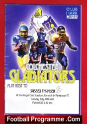 Colchester Gladiators v Sussex 2011 British American Football 11