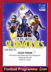 Colchester Gladiators v Sussex 2011 British American Football 11