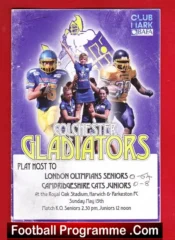 Colchester Gladiators v London British American Football 11