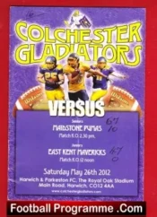 Colchester Gladiators v Maidstone British American Football 12