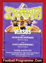 Colchester Gladiators v Milton Keynes British American Football