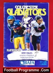 Colchester Gladiators v Kent Exiles British American Football 10