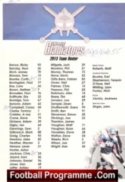 Colchester Gladiators Roster British American Football