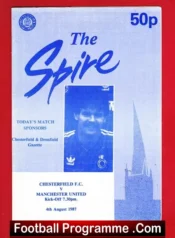 Chesterfield v Manchester United 1987 – Man Utd