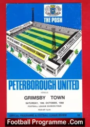 Peterborough United v Grimsby Town 1968