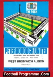 Peterborough United v WBA 1968 – League Cup