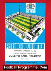 Peterborough United v QPR 1968 – League Cup