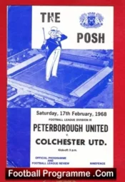 Peterborough United v Colchester United 1968