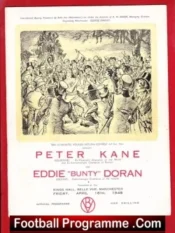 Boxing – Peter Kane v Eddie Doran 1948 – Belle Vue Manchester