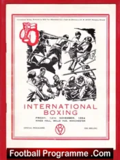 Boxing – Johnny Sullivan v Jan Hagenaar 1954 – Manchester