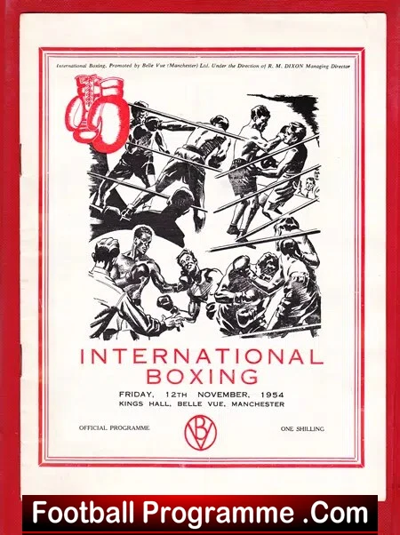 Boxing - Johnny Sullivan v Jan Hagenaar 1954 - Manchester - Image 2