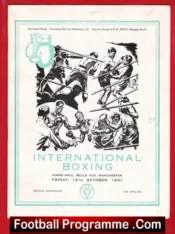 Boxing – Frank Bell v Stefan Olek 1951 – Manchester