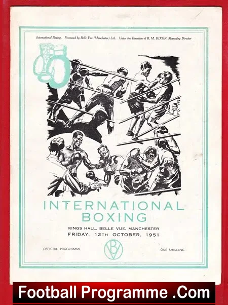 Boxing - Frank Bell v Stefan Olek 1951 - Manchester - Image 2