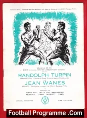 Boxing – Randolph Turpin v Jean Wanes 1949 – Manchester